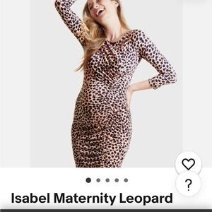 Isabel Maternity by Ingrid & Isabel Leopard Print Dress
